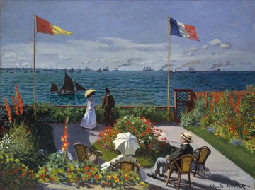 クロード・モネ Painting - サント・ドレッセ・クロード・モネの庭園